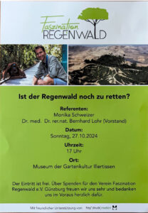 Vortrag und Diskussion: Ist der Regenwald noch zu retten?